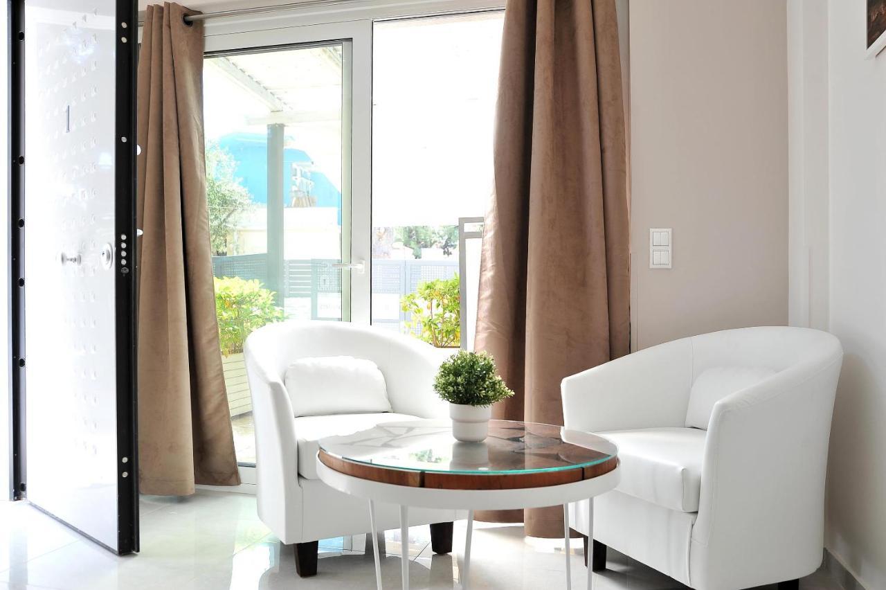 Alekos Luxury Suites Free 24H Transportation From - To Airport أرتيميدا المظهر الخارجي الصورة