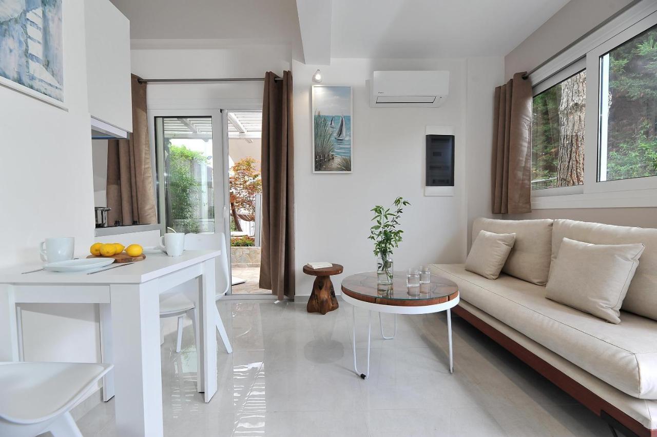 Alekos Luxury Suites Free 24H Transportation From - To Airport أرتيميدا المظهر الخارجي الصورة